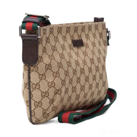 gucci messenger bag on person|gucci vintage messenger bag.